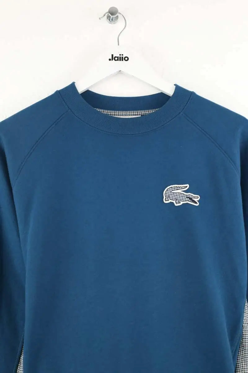 Pull Lacoste Bleu en Coton