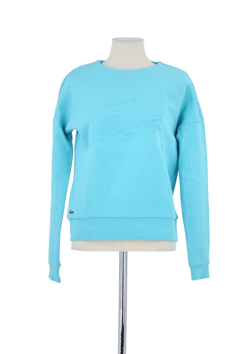 Pull Lacoste Bleu en Coton, taille S - Seconde Main