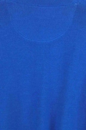 Pull Lacoste Bleu en Coton