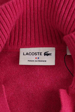 Pull Lacoste Rose en Cachemire