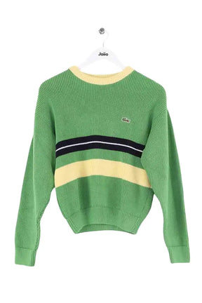 Pull Lacoste Vert en Coton, taille M - Seconde Main