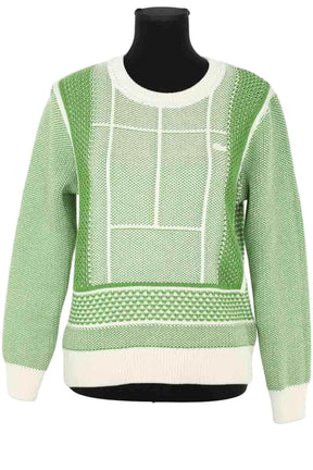 Pull Lacoste Vert en Coton, taille M - Seconde Main