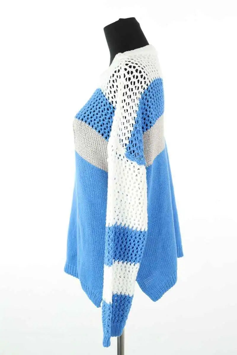 Pull Liu Jo Bleu en Synthétique
