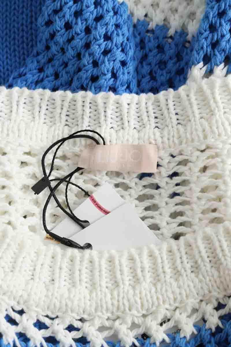 Pull Liu Jo Bleu en Synthétique