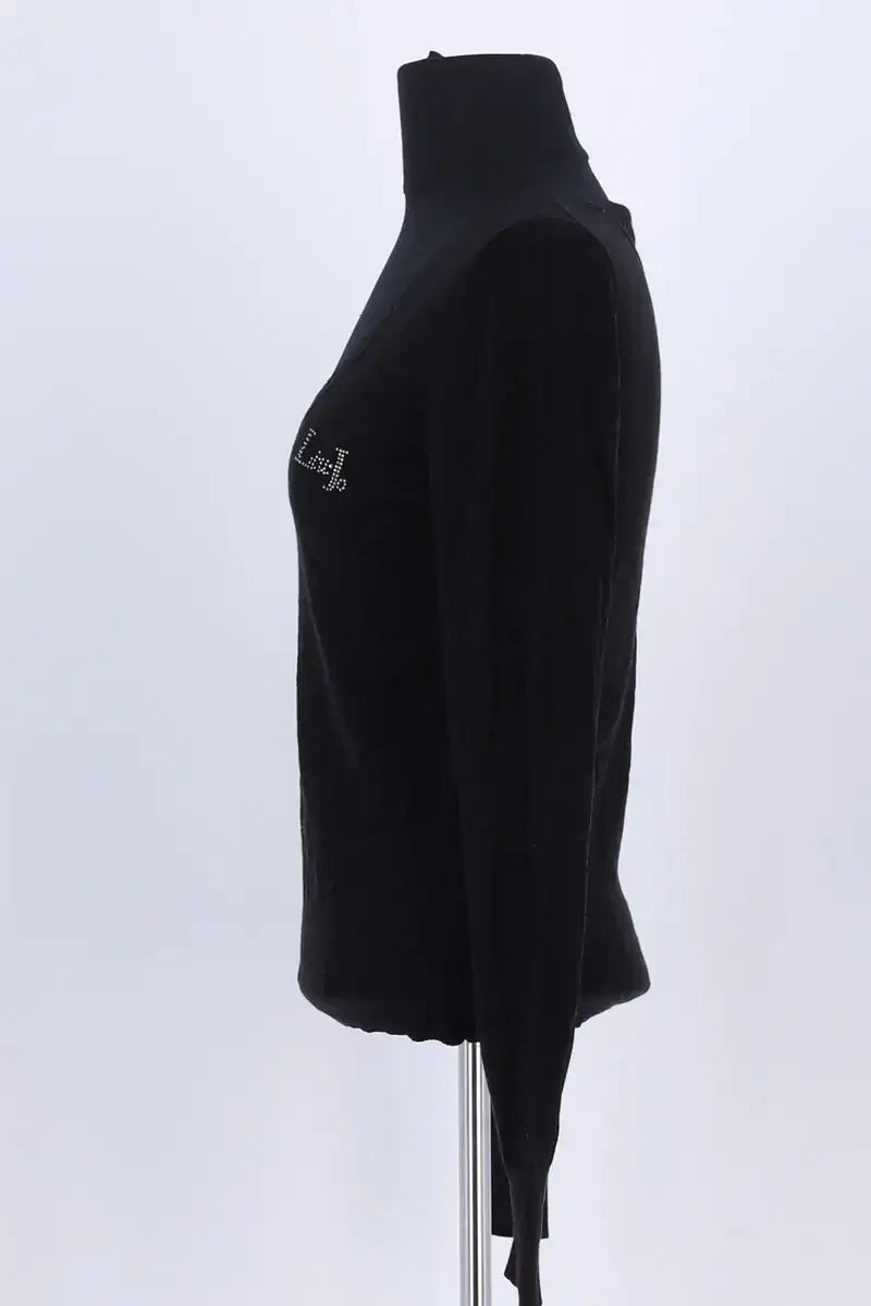 Pull Liu Jo Noir en Soie