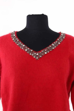Pull Liu Jo Rouge en Laine