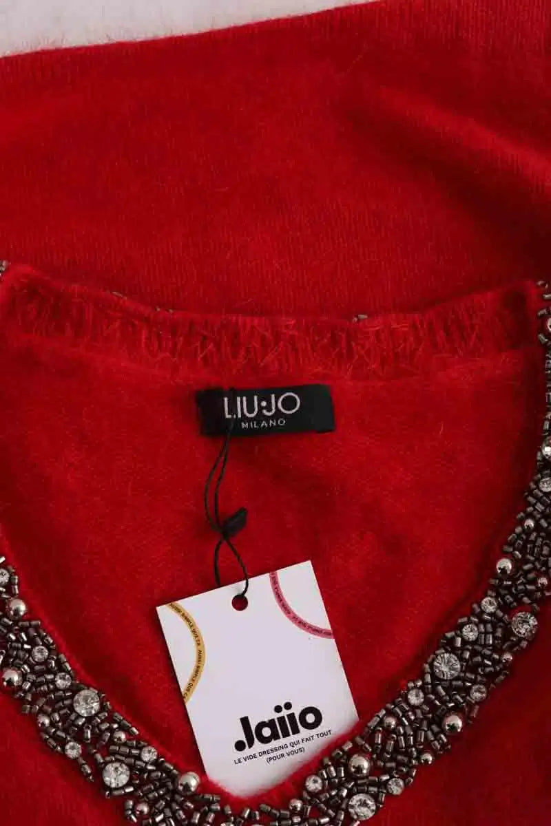 Pull Liu Jo Rouge en Laine