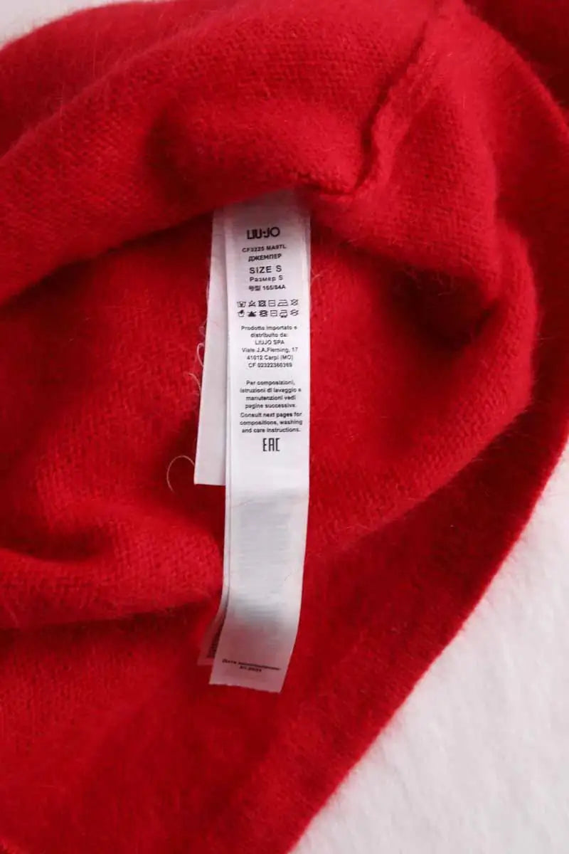 Pull Liu Jo Rouge en Laine