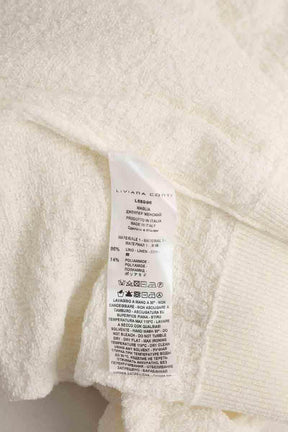 Pull Liviana Conti Blanc en Lin