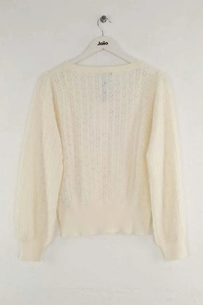 Pull LK Bennett Emma Blanc en Coton