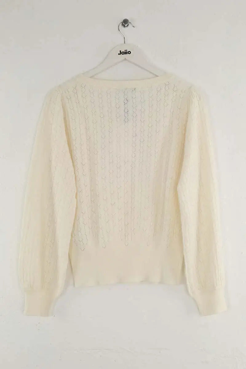 Pull LK Bennett Emma Blanc en Coton