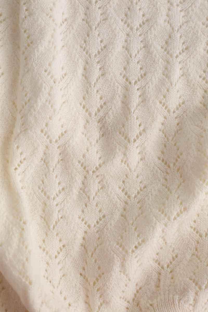 Pull LK Bennett Emma Blanc en Coton