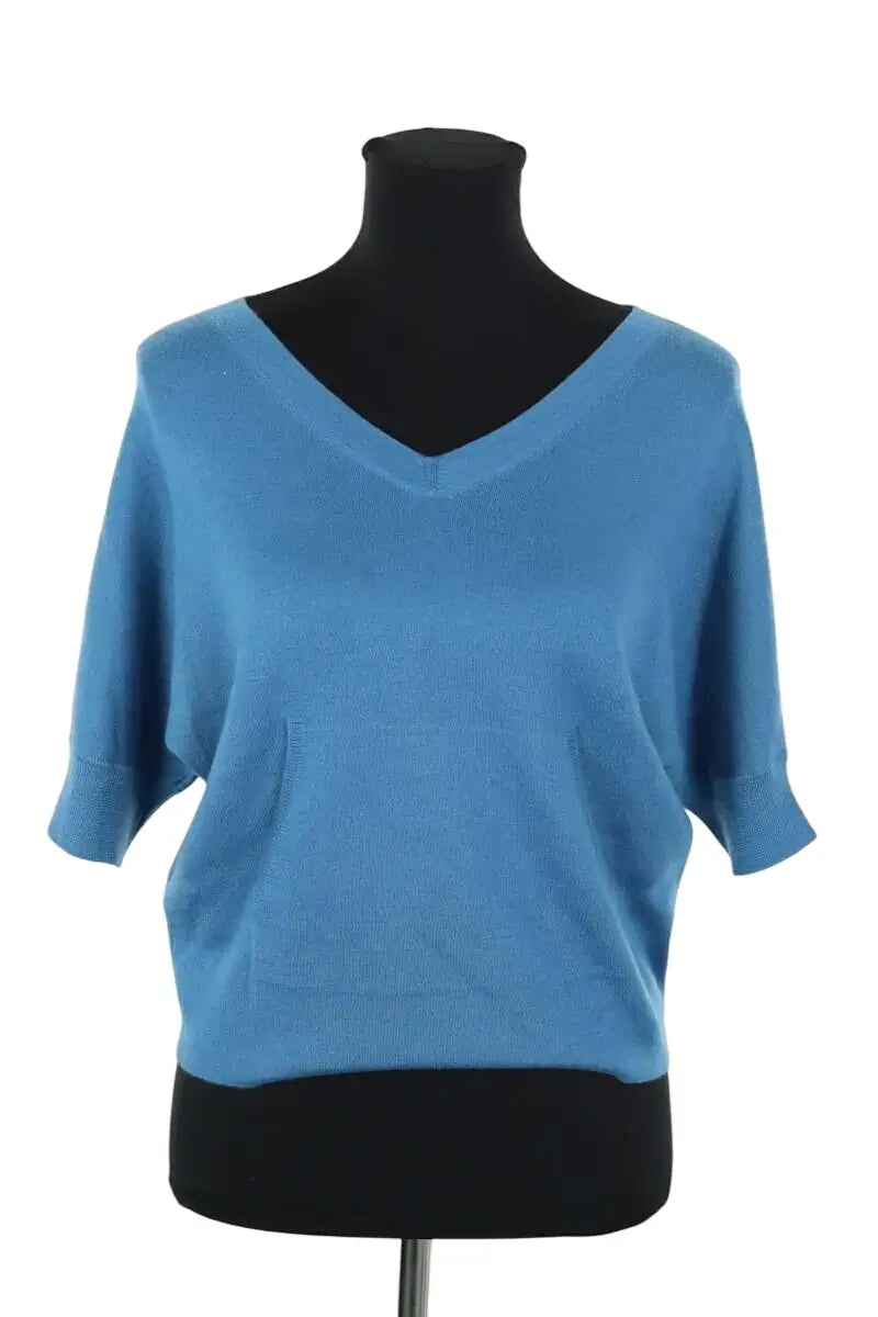 Pull Loro Piana Bleu en Cachemire, taille S - Seconde Main