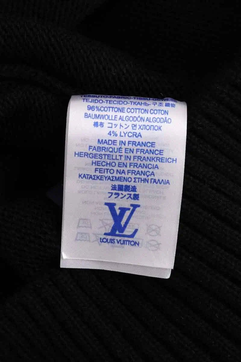 Pull Louis Vuitton Noir en Coton
