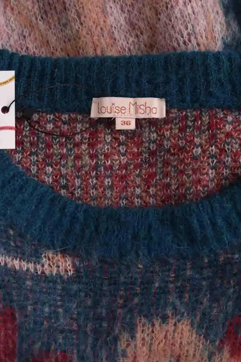 Pull Louise Misha Bleu en Synthétique