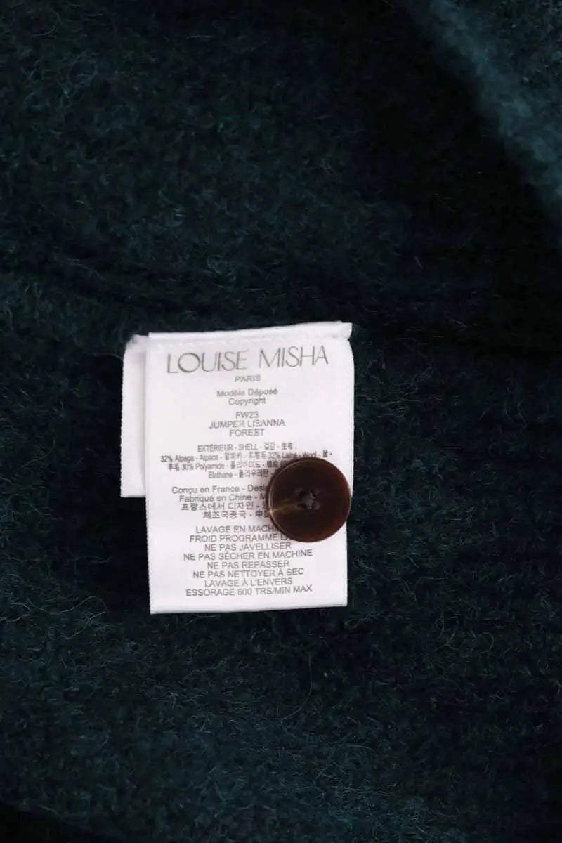 Pull Louise Misha Vert en Laine