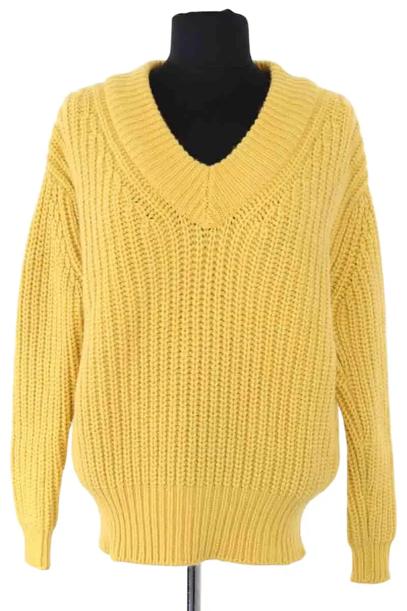 Pull Lovers Jaune en Cachemire, taille S - Seconde Main