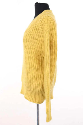Pull Lovers Jaune en Cachemire