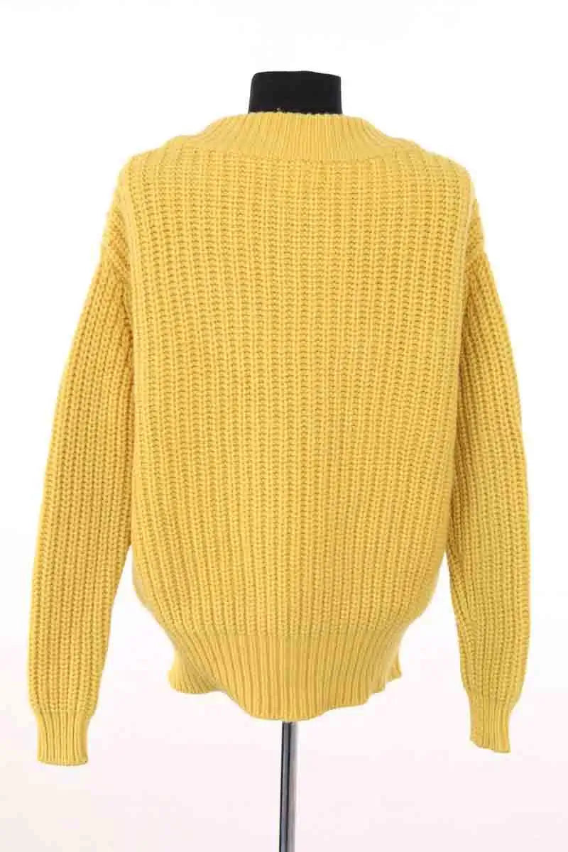 Pull Lovers Jaune en Cachemire