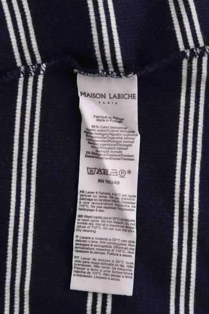 Pull Maison Labiche Marine en Coton