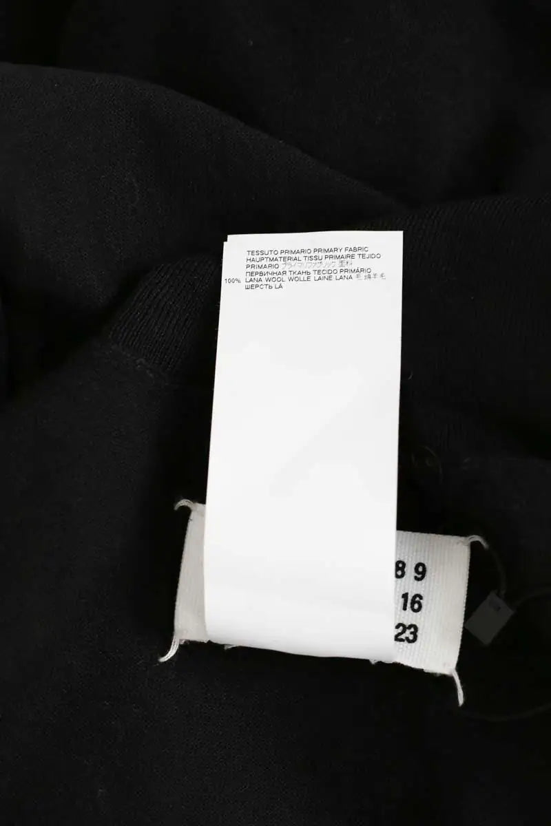 Pull Maison Martin Margiela Noir en Laine
