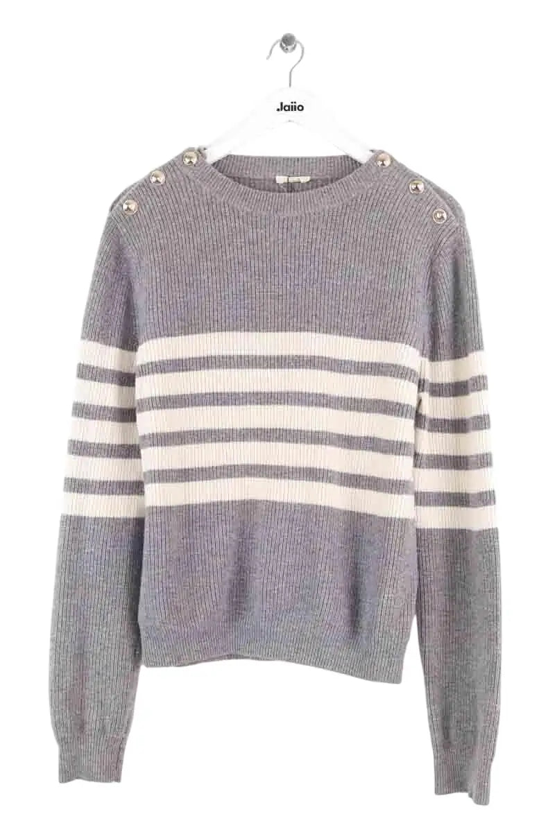 Pull Maison Sarah Lavoine Gris en Laine, taille S - Seconde Main