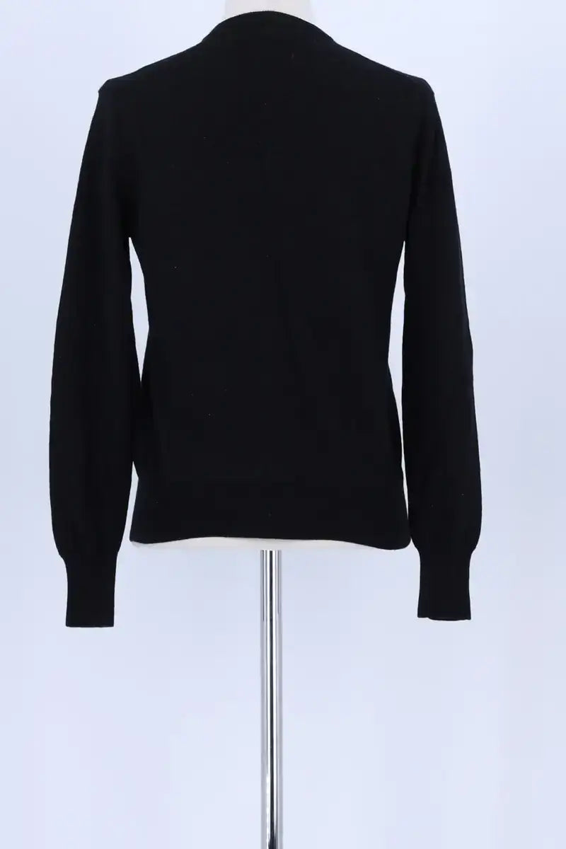 Pull Maison Standards Noir en Laine
