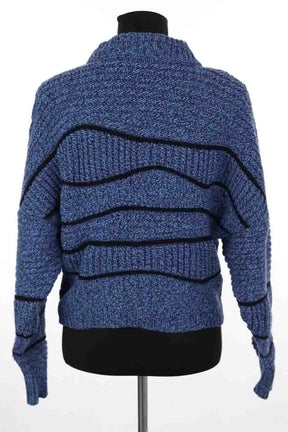 Pull Maison Ullens Bleu en Cachemire