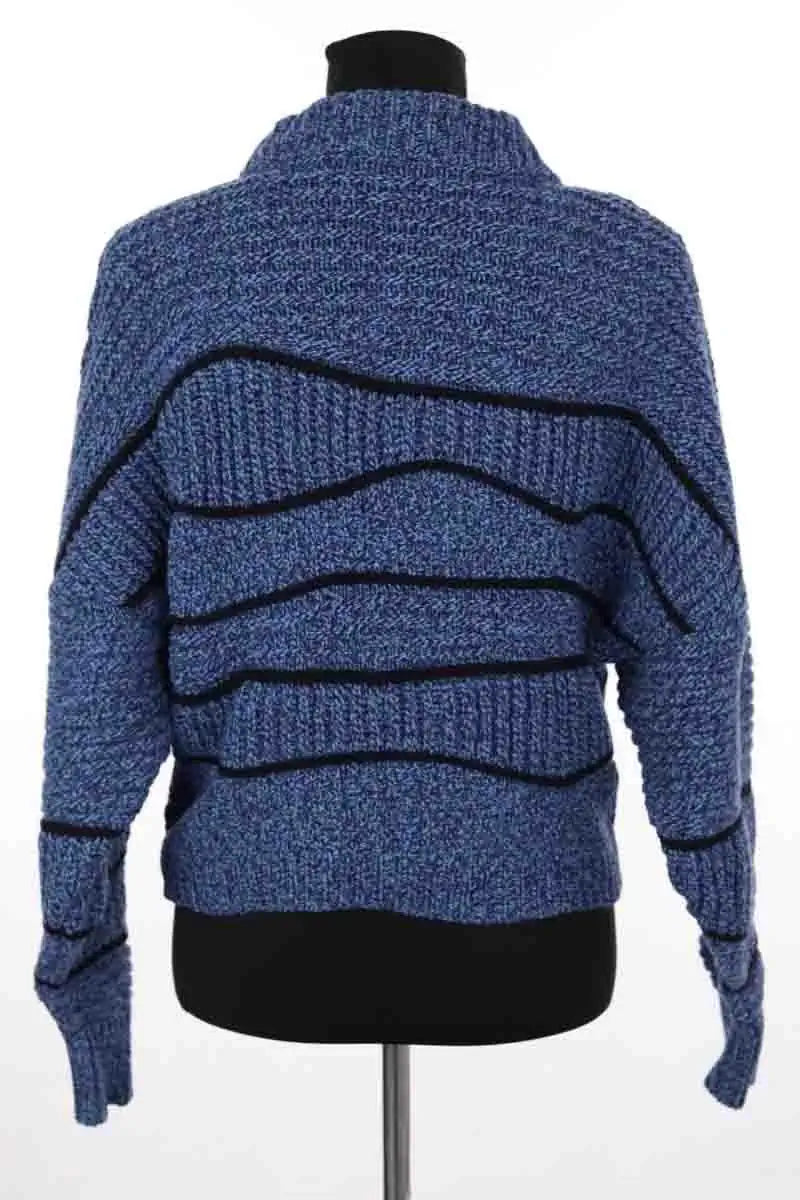 Pull Maison Ullens Bleu en Cachemire