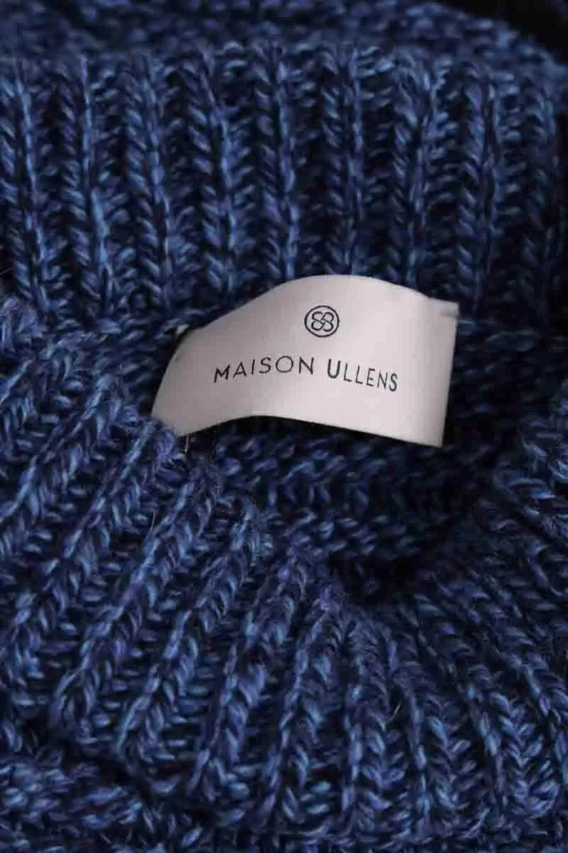 Pull Maison Ullens Bleu en Cachemire