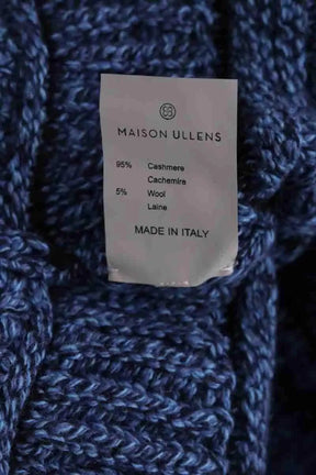 Pull Maison Ullens Bleu en Cachemire