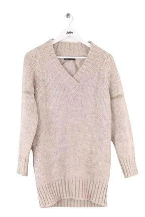 Pull Maje Beige en Laine, taille L - Seconde Main