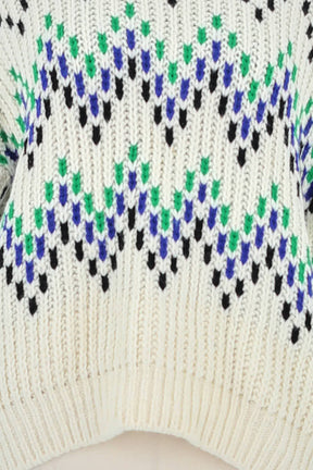 Pull Maje Blanc en Laine