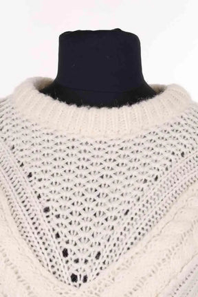 Pull Maje Ecru en Laine