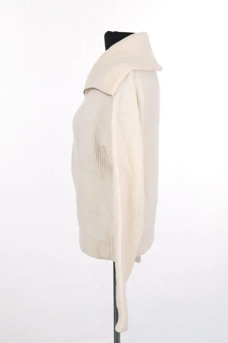 Pull Maje Ecru en Laine