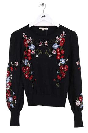 Pull Maje Noir en Laine, taille M - Seconde Main