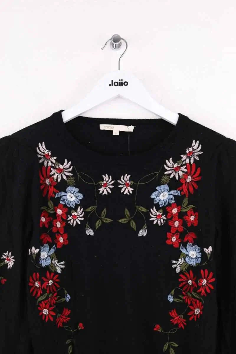 Pull Maje Noir en Laine
