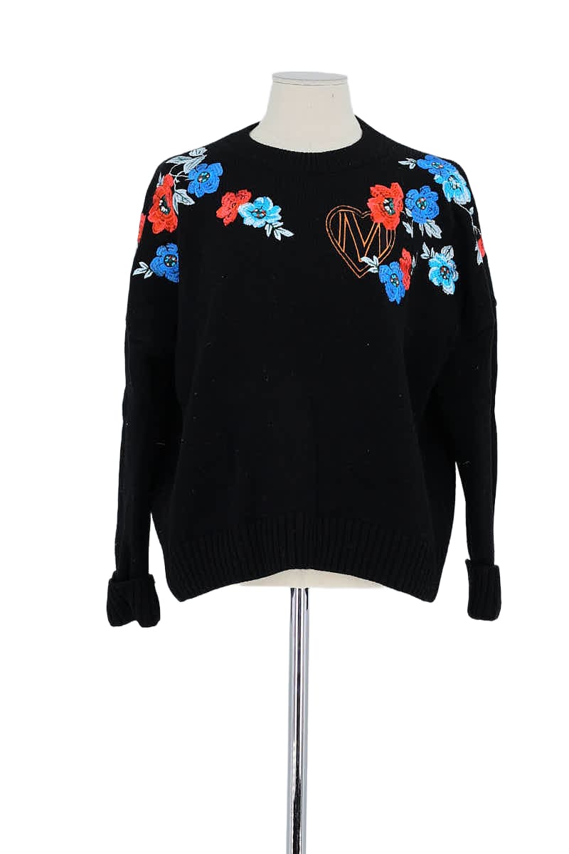 Pull Maje Noir en Laine, taille M - Seconde Main