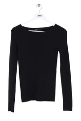 Pull Maje Noir en Laine, taille S - Seconde Main