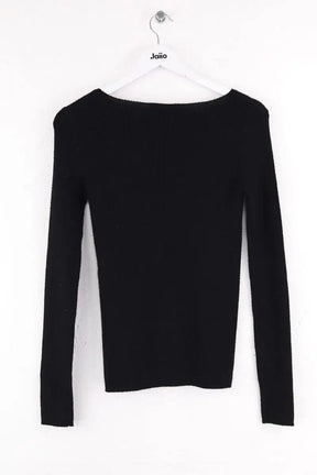 Pull Maje Noir en Laine