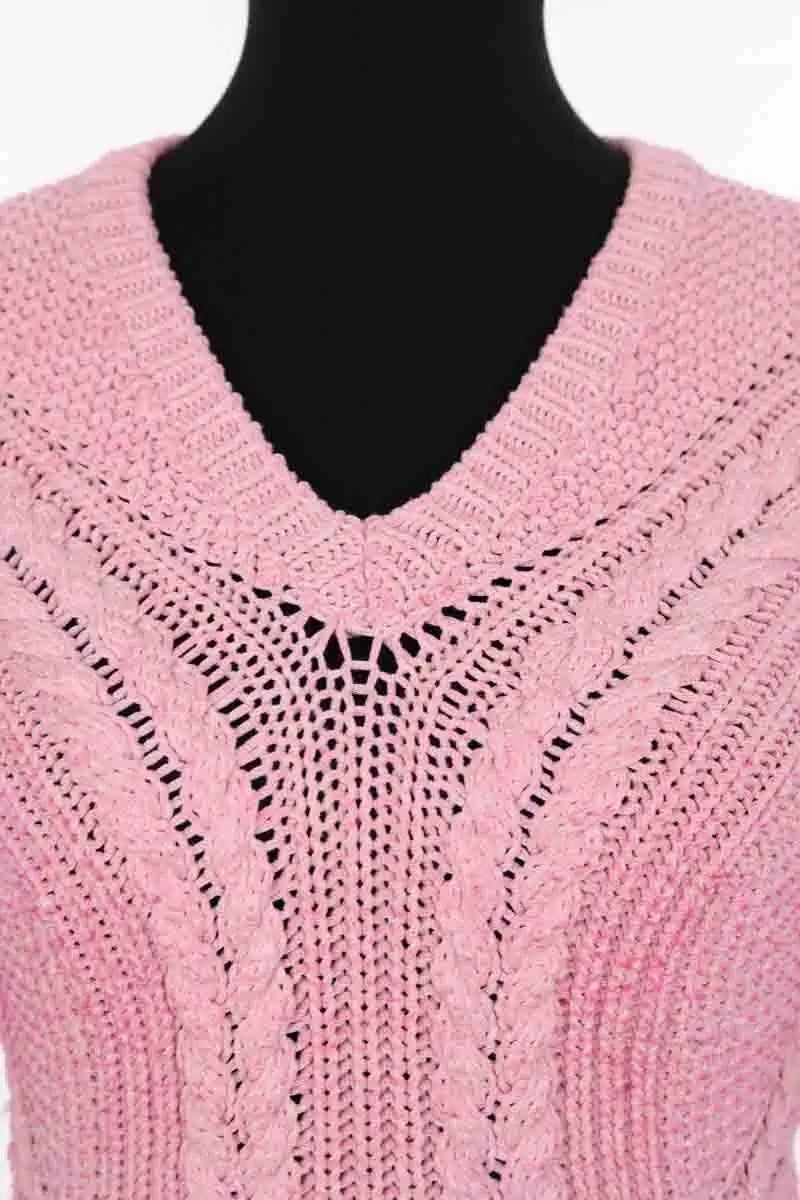 Pull Maje Rose en Coton