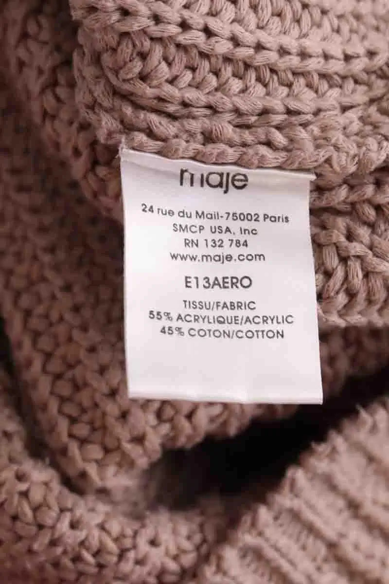 Pull Maje Rose en Synthétique
