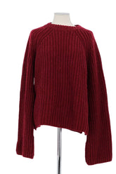 Pull Maje Rouge en Laine, taille L - Seconde Main