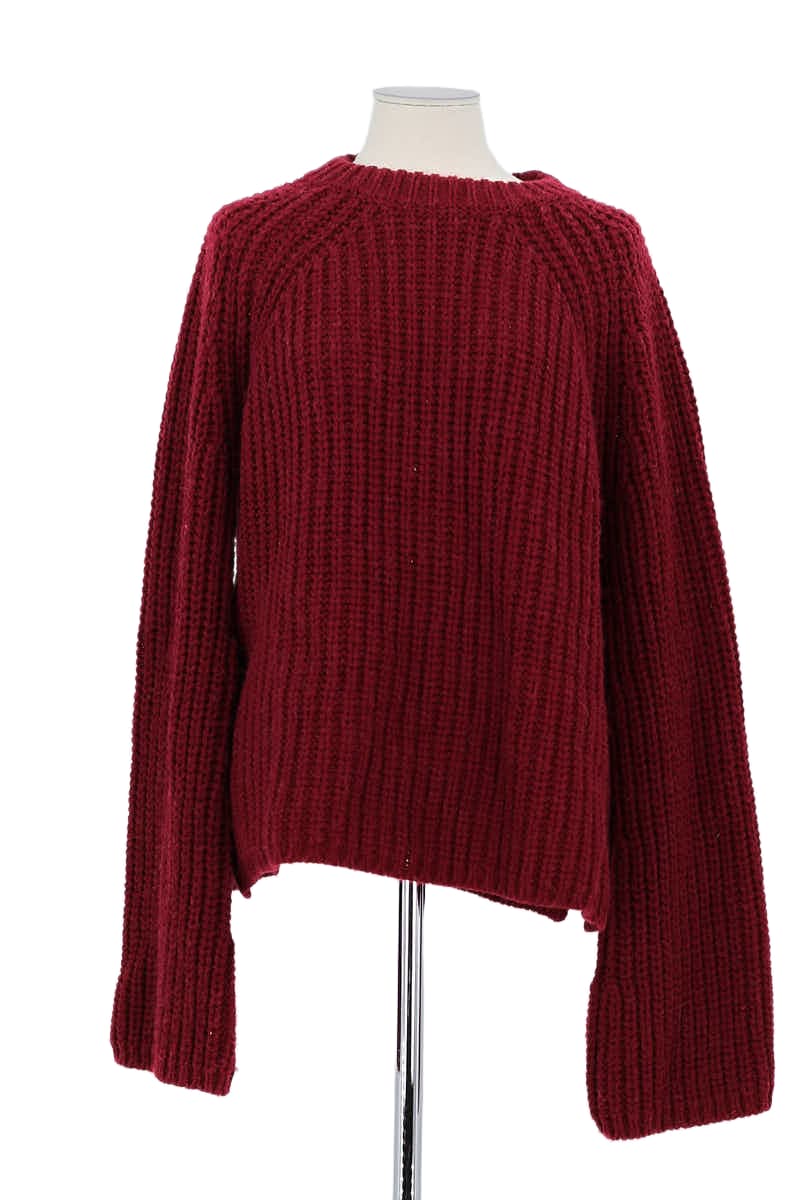 Pull Maje Rouge en Laine, taille L - Seconde Main