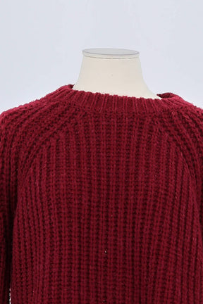 Pull Maje Rouge en Laine