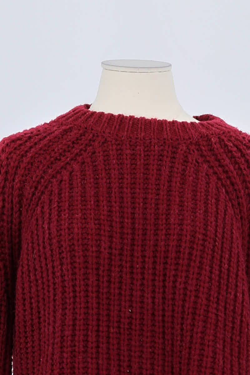 Pull Maje Rouge en Laine