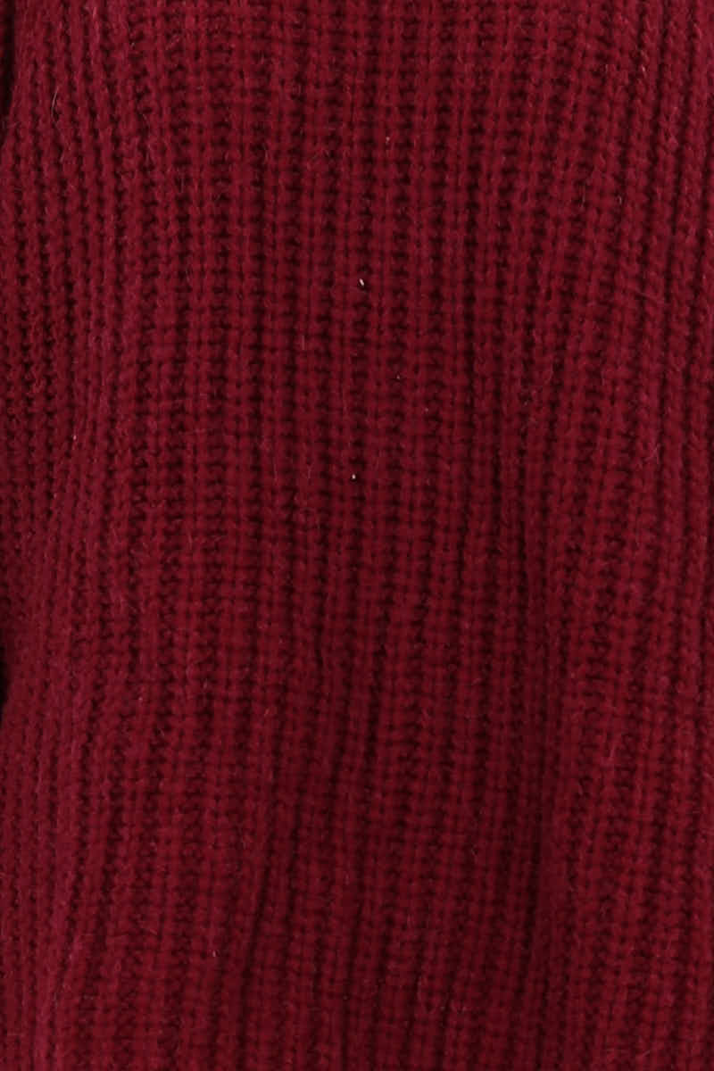 Pull Maje Rouge en Laine