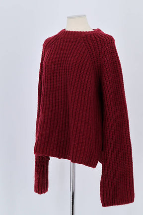 Pull Maje Rouge en Laine