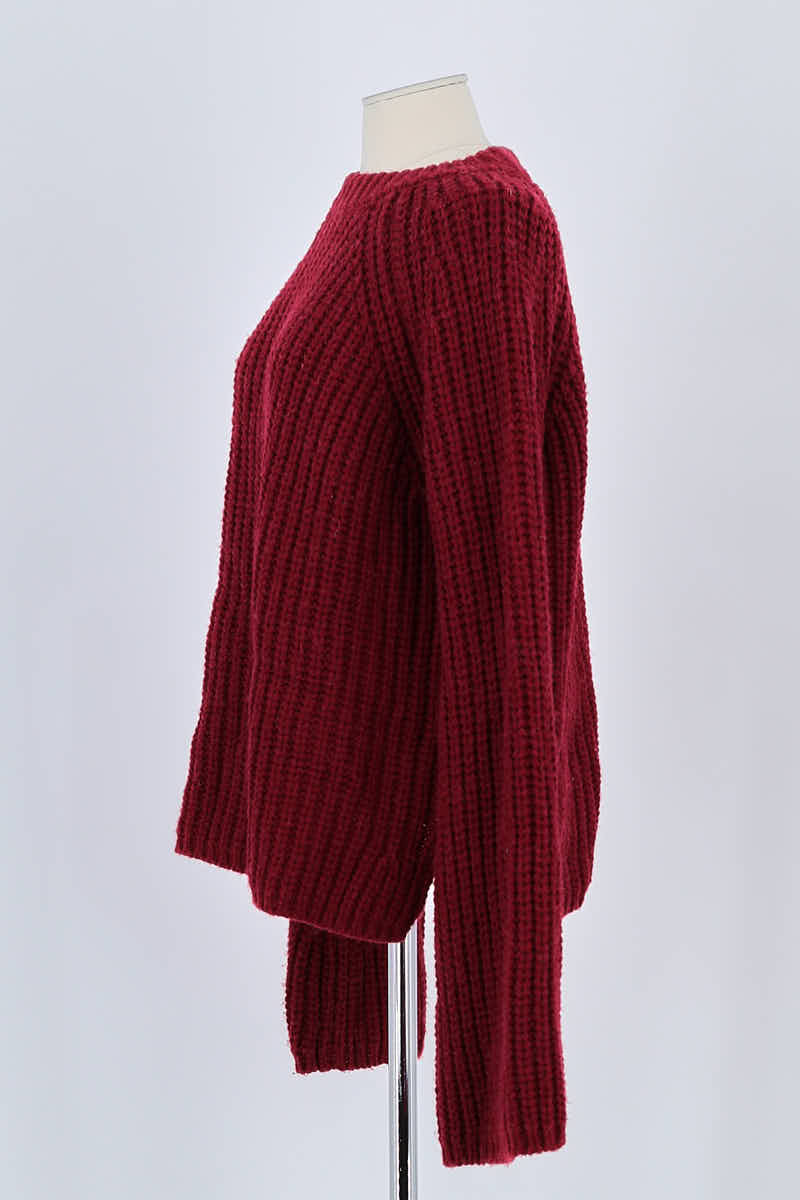 Pull Maje Rouge en Laine