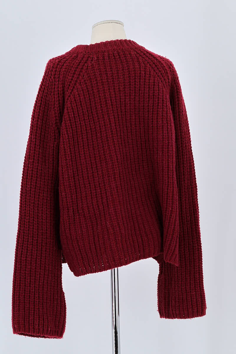 Pull Maje Rouge en Laine